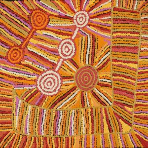 Lappi Lappi Jukurrpa (Lappi Lappi Dreaming) by Antonia Napangardi Michaels