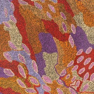 Wanakiji Jukurrpa (Bush Tomato Dreaming) by Marita Napanangka Marshall