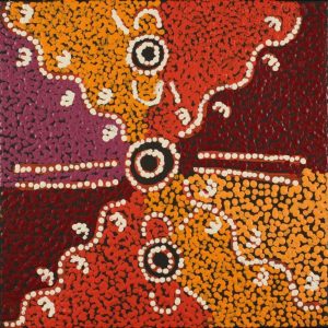 Wardapi Jukurrpa (Goanna Dreaming) - Yarripilangu by Ruth Nungarrayi Spencer