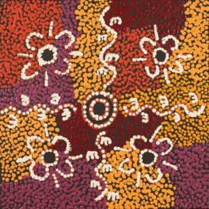 Wardapi Jukurrpa (Goanna Dreaming) - Yarripilangu by Ruth Nungarrayi Spencer