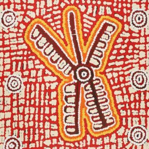 Watiya-warnu Jukurrpa (Seed Dreaming) by Narelle Nangala Brown