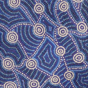 Wardapi Jukurrpa (Goanna Dreaming) - Yarripilangu by Ingrid Napangardi Williams