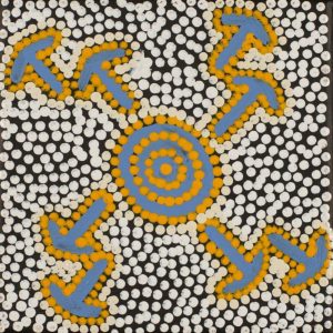 Yankirri Jukurrpa (Emu Dreaming) - Ngarlikirlangu by Warlukurlangu Artists