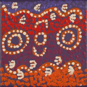 Wardapi Jukurrpa (Goanna Dreaming) - Yarripilangu by Warlukurlangu Artists