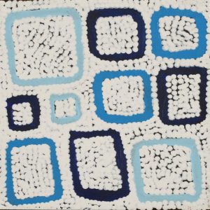 Yarla Jukurrpa (Bush Potato Dreaming) - Cockatoo Creek by Warlukurlangu Artists