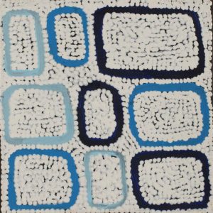 Yarla Jukurrpa (Bush Potato Dreaming) - Cockatoo Creek by Warlukurlangu Artists