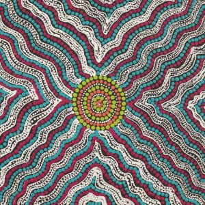 Watiya-warnu Jukurrpa (Seed Dreaming) by Tanya Nungarrayi Collins