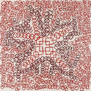Ngapa Jukurrpa (Water Dreaming)  -  Puyurru by Agnes Nampijinpa Fry