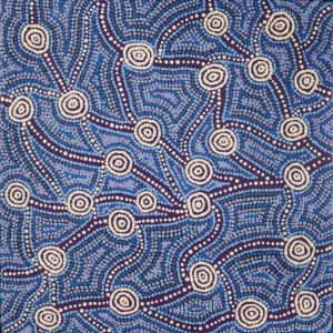 Wardapi Jukurrpa (Goanna Dreaming) - Yarripilangu by Ingrid Napangardi Williams