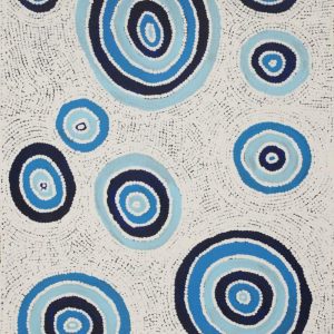 Yarla Jukurrpa (Bush Potato Dreaming) - Cockatoo Creek by Alicka Napanangka Brown