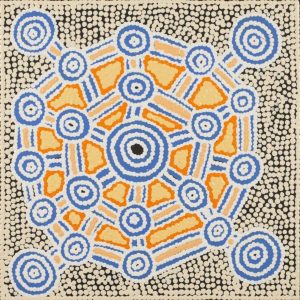 Pikilyi Jukurrpa (Vaughan Springs Dreaming) by Cecily Napanangka Marshall