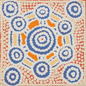 Pikilyi Jukurrpa (Vaughan Springs Dreaming) by Warlukurlangu Artists