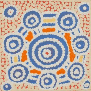 Pikilyi Jukurrpa (Vaughan Springs Dreaming) by Warlukurlangu Artists