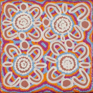 Mirri-jarra Jukurrpa (Shield Dreaming) by Warlukurlangu Artists