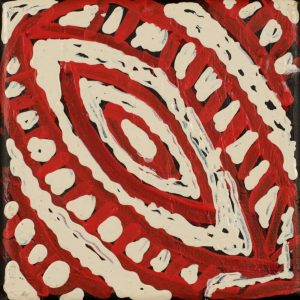 Ngapa Jukurrpa (Water Dreaming)  - Mikanji by Warlukurlangu Artists