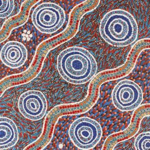 Kaliny-kalinypa / Ultukunpa Jukurrpa  -  Honey Grevillea Dreaming by Brenda Armstrong