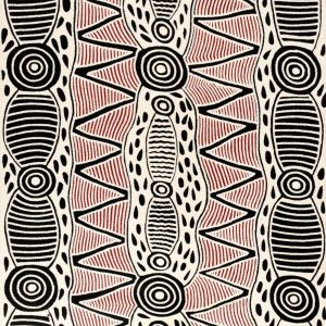 Pikilyi Jukurrpa (Vaughan Springs Dreaming) by Ursula Napangardi Hudson