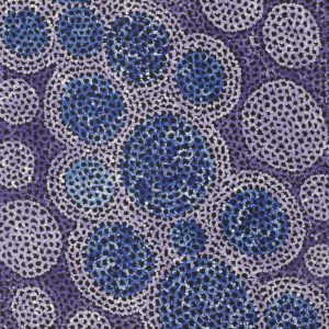 Pamapardu Jukurrpa (Flying Ant Dreaming)  - Warntungurru by Vanessa Nampijinpa Brown