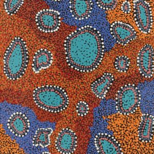 Wirnpa Jukurrpa (Lightning Dreaming) by Samantha Napurrurla Gibson