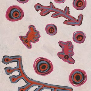 Mina Mina Jukurrpa (Mina Mina Dreaming) by Saraeva Napangardi Marshall