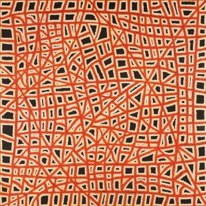 Ngapa Jukurrpa (Water Dreaming)  -  Puyurru by Delores Nangala Robertson