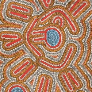 Watiya-warnu Jukurrpa (Seed Dreaming) by Jason Japaljarri Woods