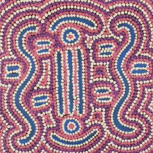Ngapa Jukurrpa (Water Dreaming)  -  Puyurru by Renae Nakamarra Stevenson