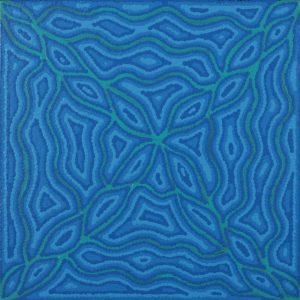 Yarla Jukurrpa (Bush Potato Dreaming) - Cockatoo Creek by Justine Nakamarra Nelson