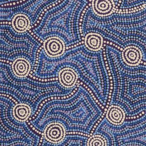 Wardapi Jukurrpa (Goanna Dreaming) - Yarripilangu by Ingrid Napangardi Williams