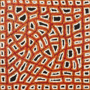 Ngapa Jukurrpa (Water Dreaming)  -  Puyurru by Delores Nangala Robertson