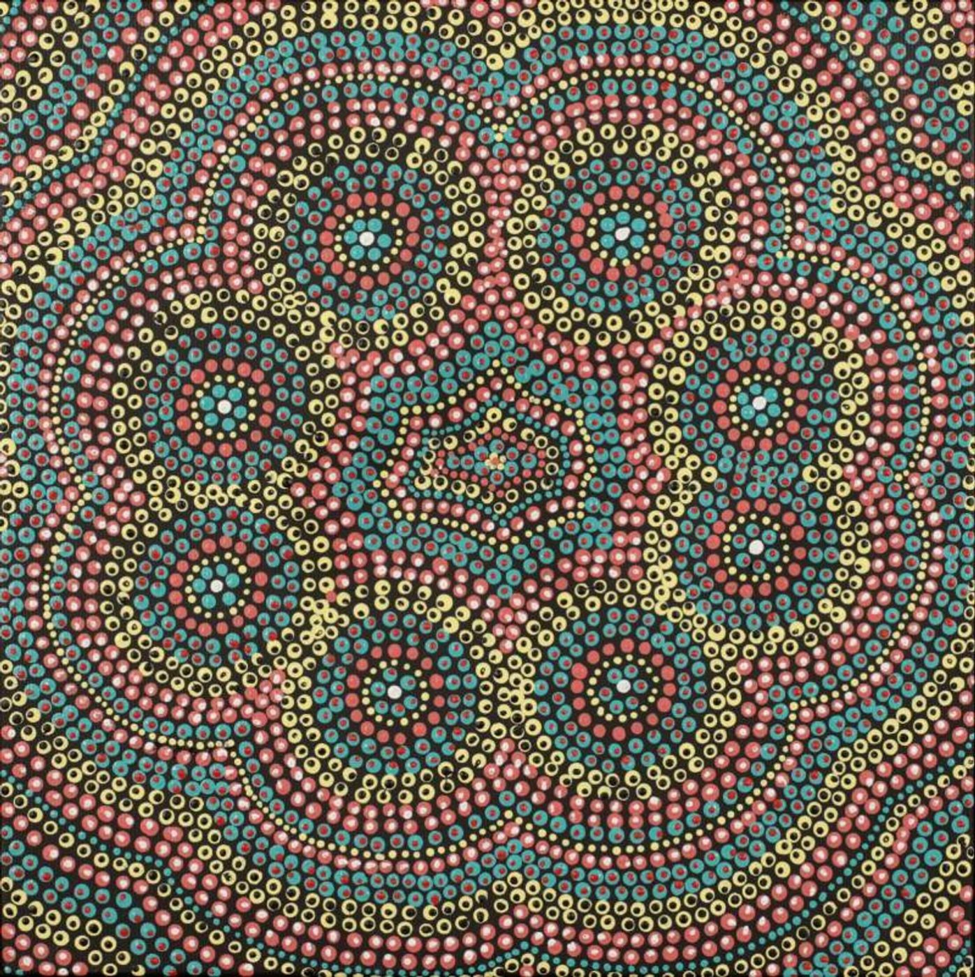 Ngurlu Jukurrpa (Native Seed Dreaming) by Dorothy Napurrurla Dickson