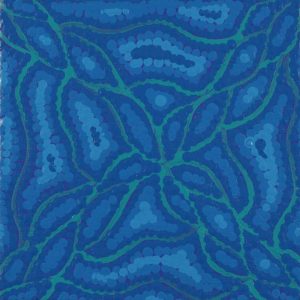Yarla Jukurrpa (Bush Potato Dreaming) - Cockatoo Creek by Warlukurlangu Artists