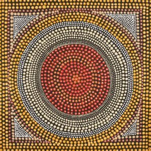 Yarla Jukurrpa (Bush Potato Dreaming) - Yumurrpa by Stephanie Napurrurla Nelson