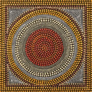 Yarla Jukurrpa (Bush Potato Dreaming) - Yumurrpa by Stephanie Napurrurla Nelson