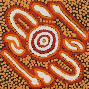 Jajirrdi manu Janganpa Jukurrpa (Western Quoll & Possum Dreaming) - Yakurdyi by Warlukurlangu Artists