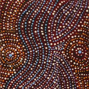 Wardapi Jukurrpa (Goanna Dreaming) - Yarripilangu by Warlukurlangu Artists
