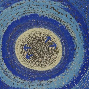Yankirri Jukurrpa (Emu Dreaming) - Ngarlikirlangu by Lloyd Jampijinpa Brown
