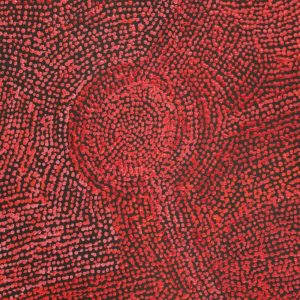 Ngapa Jukurrpa (Water Dreaming)  -  Puyurru by Sarah Napurrurla Leo