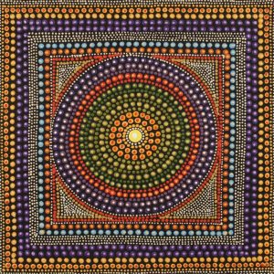 Yarla Jukurrpa (Bush Potato Dreaming) - Yumurrpa by Stephanie Napurrurla Nelson