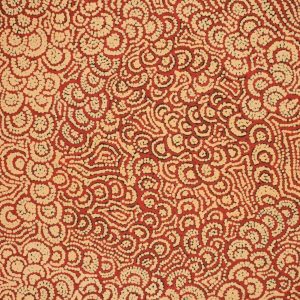 Lukarrara Jukurrpa (Desert Fringe-rush Seed Dreaming) by Melinda Napurrurla Wilson