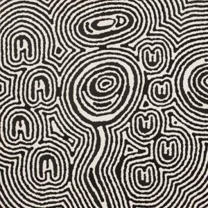 Janganpa Jukurrpa (Brush-tail Possum Dreaming)-  Mawurrji by Janelle Napurrurla Wilson