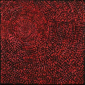 Ngapa Jukurrpa (Water Dreaming)  -  Puyurru by Sarah Napurrurla Leo
