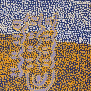 Ngapa Jukurrpa (Water Dreaming)  -  Puyurru by Clancy Jangala Watson