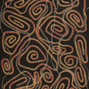 Yarla Jukurrpa (Bush Potato Dreaming) - Yumurrpa by Stephanie Napurrurla Nelson