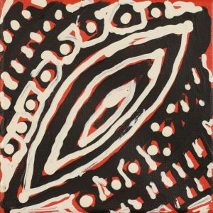 Ngapa Jukurrpa (Water Dreaming)  - Mikanji by Warlukurlangu Artists