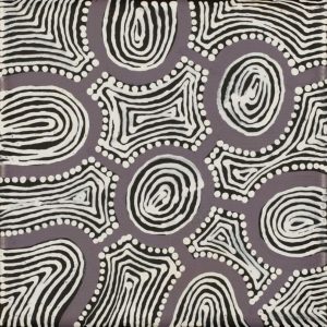 Ngapa Jukurrpa (Water Dreaming)  -  Puyurru by Warlukurlangu Artists