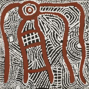 Ngapa Jukurrpa (Water Dreaming)  -  Puyurru by Warlukurlangu Artists