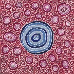 Watiya-warnu Jukurrpa (Seed Dreaming) by Tanya Nungarrayi Collins