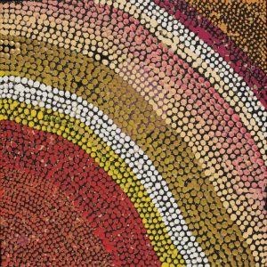 Yanjirlpirri or Napaljarri-Warnu Jukurrpa (Star or Seven Sisters Dreaming) by Justinna Napaljarri Sims