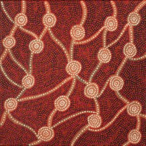 Wardapi Jukurrpa (Goanna Dreaming) - Yarripilangu by Ingrid Napangardi Williams